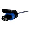 CONECTOR VALVULA DE TEMPERATURA AVEO/OPTRA/SPARK/SILVERADO (2PINES) (RD) C-150
