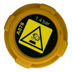 TAPA ENVASE AGUA FIAT PALIO/SIENA FIRE 1.3 1.4 1.8 (JEEP) (AMARILLA)