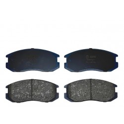 PASTILLAS DELANTERA MITSUBISHI LANCER/ SIGNO/ 08-12 (CAJA COLOR GRIS / SEMI-METALICA) (MHW)