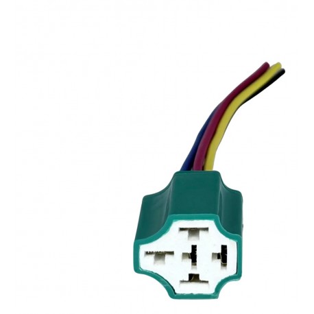 CONECTOR 5 C RELAY 4-5 PATAS UNIVERSAL RESISTENTE 300°C (HARFON) MD85220