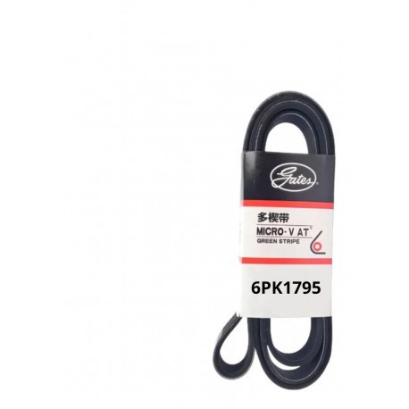 CORREA UNICA CORSA 1.6 CON AIRE ACONDICIONADO (6PK1795) (GATES)