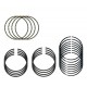 ANILLOS (0.30) COROLLA BABY CAMRY / SAPITO / PANTALLITA 1.6 / 1.8 7AFE 94-02 (INYECCION) (EBITEN)