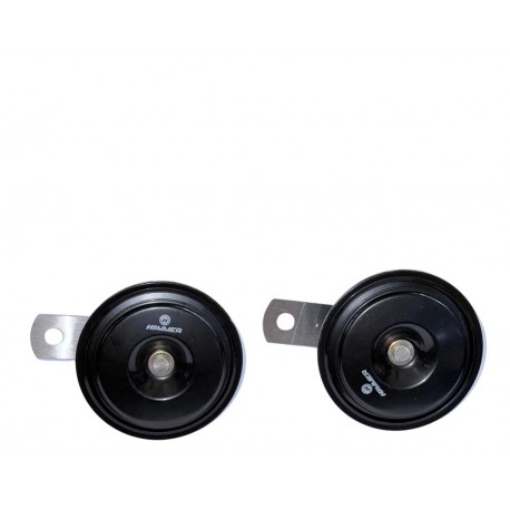 JUEGO CORNETAS CLAXON MINI 12V (BOCINA)(HAMMER)