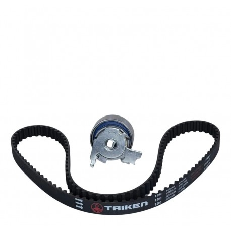 KIT TIEMPO CORREA FIAT PALIO/SIENA/IDEA/STILO 1.8L 05-08 (2PIEZAS) TENSOR METALICO SIN SUPLEMENTO CORREA TIEMPO T2 (TAIKEN)
