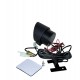 RELOJ TEMPERATURA VOLTIMETRO DIGITAL 12V/24V LCD REDONDO (RCR)