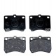 PASTILLAS DELANTERAS MAZDA 323 TURPIAL FESTIVA KIA RIO 1.5 99-02 DEMIO (SEMI-METALICA) (HPC) (7291)