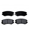 PASTILLAS DELANTERAS TUCSON 2.0/SPORTAGE 2.0 05-12/SONATA 06-10/ELANTRA 2.0 05-12 (SEMIMETALICA) (GMQ) D924-8386 (SIN CACHO)