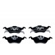 PASTILLAS DELANTERAS FOCUS ZETEC 2.0 00-08 (SEMIMETALICAS)(GMQ) (D816)