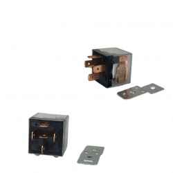 RELAY 5P UNIVERSAL D-ACCION TRANSPARENTE C-LUZ T-BOSCH 12V 80A (HARFON)HR74-80