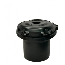 BASE SOPORTE ESPIRAL DELANTERA OPTRA/NUBIRA (METAL CON PLASTICO) (MOSS)