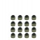 GOMA DE VALVULA YARIS/TERIOS 1.3-1.5 BEGO/J1/CELICA PAQ 16 (MHW) (10 MILIMETROS) CON MUESTRA