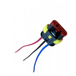 CONECTOR BOBINA AVEO SPARK OPTRA TODOS FIAT PALIO SIENA 1.8 (LINEAL 3 PINES) (DIAMOND)