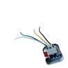CONECTOR TAPA MODULO BOMBA GASOLINA CHRYSLER JEEP DODGE 4PINES