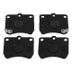 PASTILLAS FRENO DELANTERA MAZDA 323/TURPIAL/FESTIVA/KIA RIO 1.5 99-02/DEMIO (SEMI-METALICAS) (MHW)