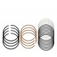 ANILLOS 0.30 AVEO 1.5/CIELO 1.5/LANOS 1.5/RACER 1.5 (SOLO PARA PISTON 76.500MM) (NPR)