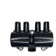 BOBINA ENCENDIDO AVEO (NO LS) SPARK/OPTRA LIMITED/CORSA 1.8/MONTANA 1.8/MERIVA 1.8 (MHW) (CONECTOR 3 PINES)