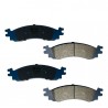 PASTILLAS DELANTERAS EXPLORER 06-10/SPORT TRACK 07-10 (CERAMICA) (MODELO CURVO)(1158-8286) (MHW)