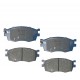 PASTILLAS FRENO DELANTERA KIA RIO 1.6 CVVT/ACCENT 1.6 (SEMI-METALICA) (MHW)