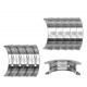 CONCHA BANCADA 0.20 MAZDA 3 2.0/MAZDA 6 2.3/ECOSPORT 2.0/FOCUS DURATEC 2.0/RANGER 2.3 (MAHLE)ORIGINAL