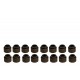 GOMA DE VALVULA HONDA CR-V - ACCORD 2.4L K24A/CIVIC 1.7L D17A / FIT 1.3L L13A1 / 1.5L L15A1 SOHC 16V L4 01-05 (16 PCS)(RUSHMORE)