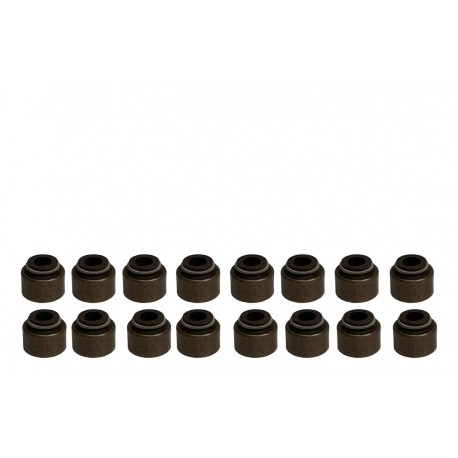 GOMA DE VALVULA HONDA CR-V - ACCORD 2.4L K24A/CIVIC 1.7L D17A / FIT 1.3L L13A1 / 1.5L L15A1 SOHC 16V L4 01-05 (16 PCS)(RUSHMORE)
