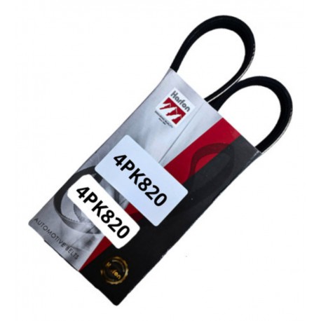 CORREA AIRE ACONDICIONADO 4PK820 GETZ/ELANTRA 1.6/NISSAN SENTRA B13 (HARFON)