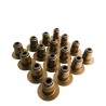 GOMA DE VALVULA DODGE RAM 5.7L 1500 2500 3500 HEMI /COMANDER 5.7 HEMMI 16V V8, 03-08 (16 PCS) (RUSHMORE)