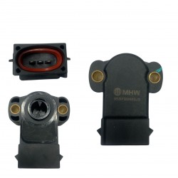 SENSOR VALVULA TPS FIESTA 1.25 - 1.6/ FOCUS/ BRONCO 87-92 /FORD KA 1.6 CROWN VICTORIA 92-94 /F-350 (3 PINES) ( MHW)