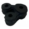 GOMA SOPORTE TUBO ESCAPE AVEO/OPTRA/SPARK (GENERICO)