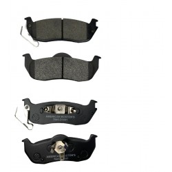 PASTILLAS TRASERAS JEEP GRAND CHEROKEE WK 05-06 PATHFINDER 05-08 ARMADA 05-08 TITAN 04-06 COMMANDER 07-081)(AMERICAN BOSTONS)